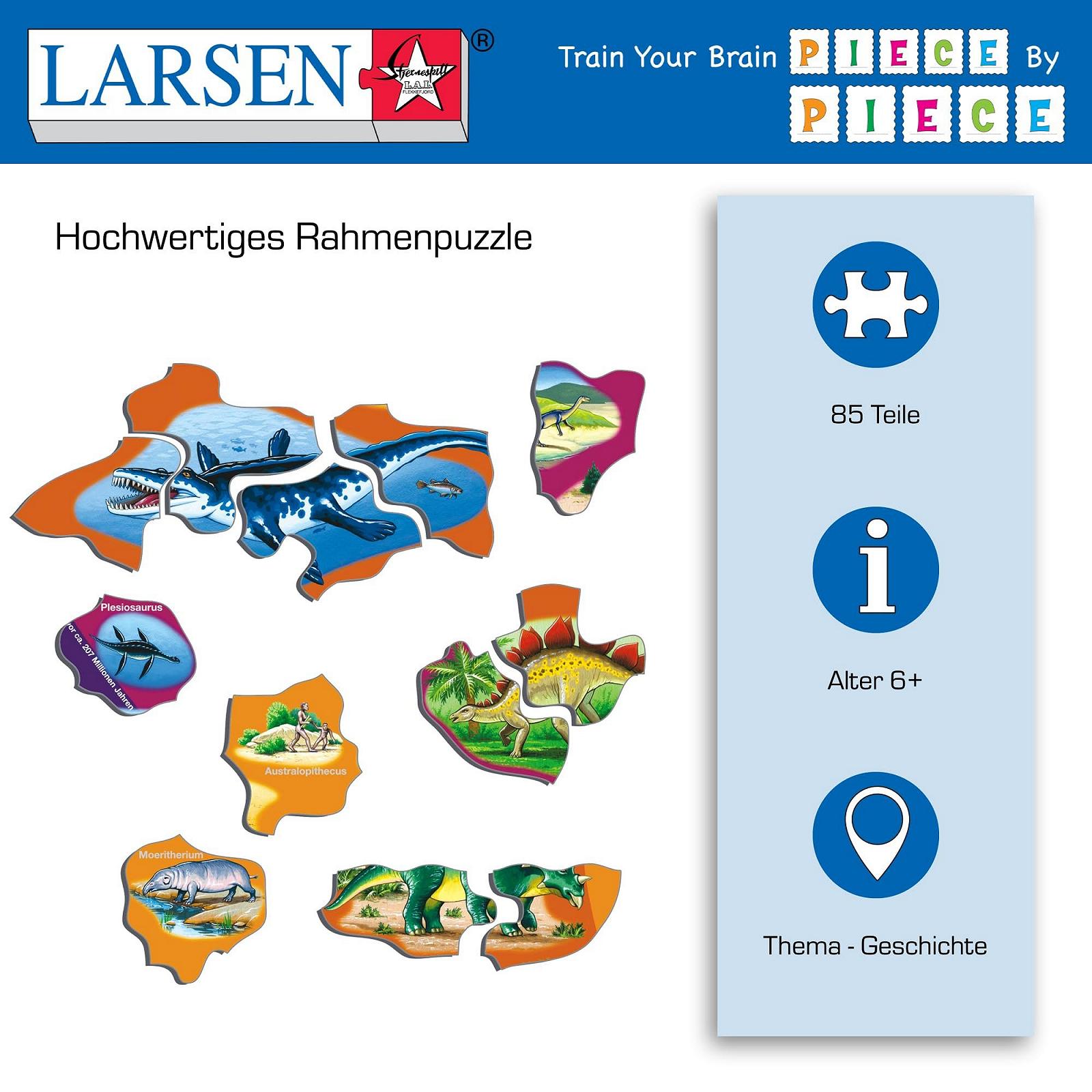 Пазл Larsen Dinosaur Time Period HL1, фото №4 Пазл Larsen Dinosaur Time Period HL1, фото №4