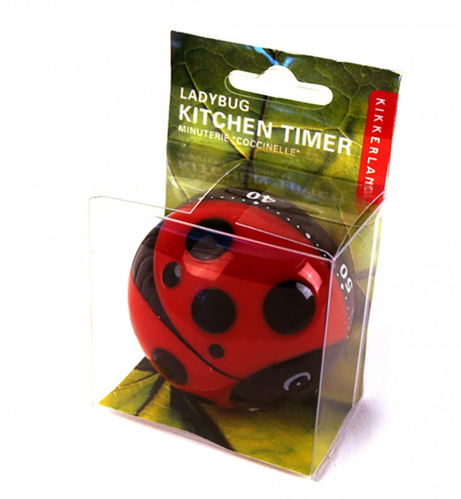 Кухонный таймер Kikkerland KT21-A Ladybug Божья коровка Разные цвета, фото №4 Кухонный таймер Kikkerland KT21-A Ladybug Божья коровка Разные цвета, фото №4