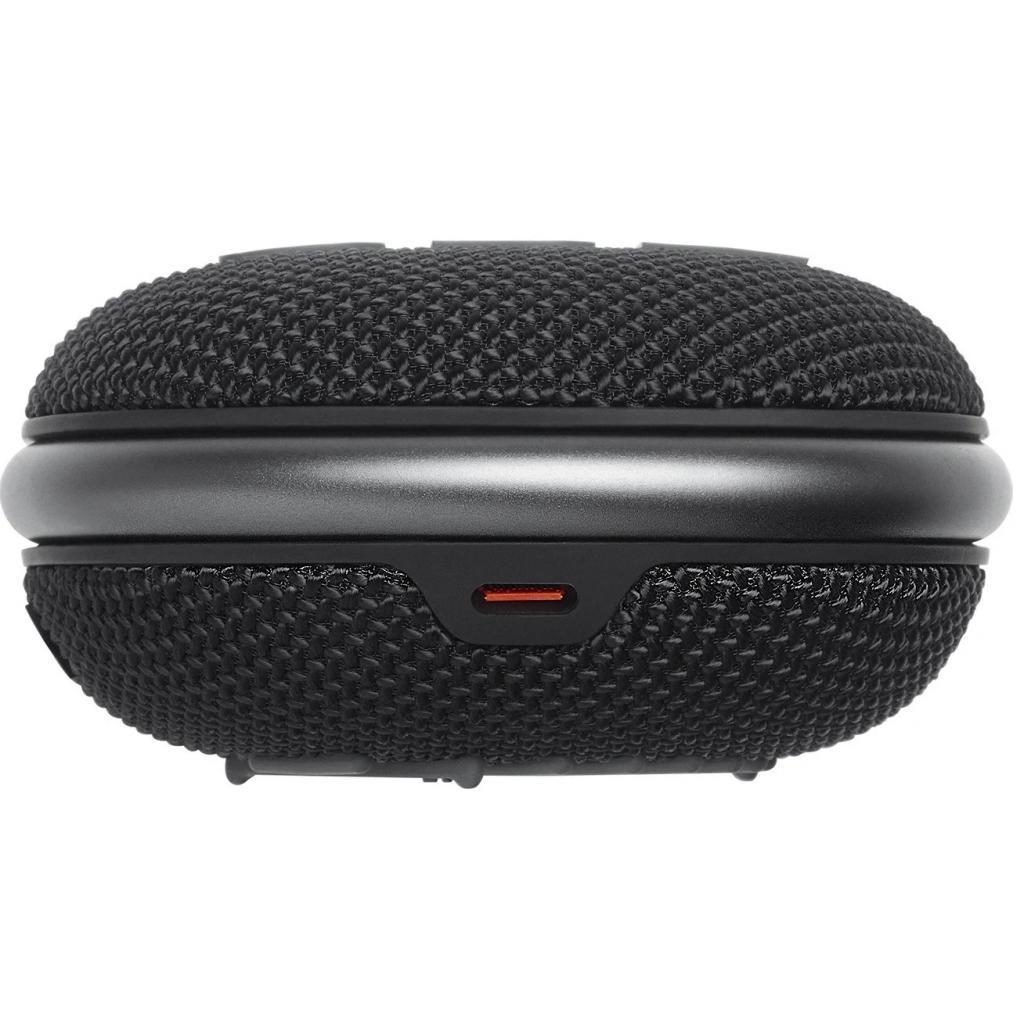 Портативная акустическая система JBL Clip 4 black JBLCLIP4BLK, фото №8
