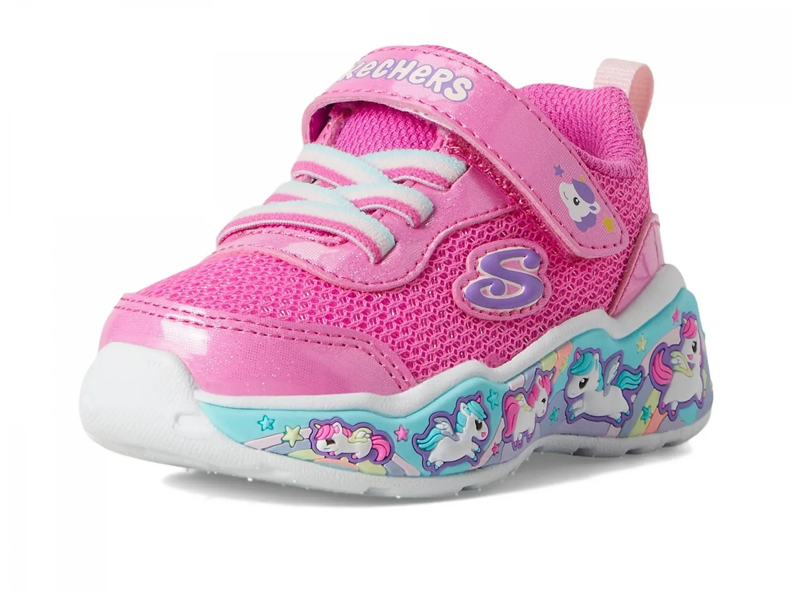 Кроссовки Skechers Girls' Play Scene Fun Squad, фото №8