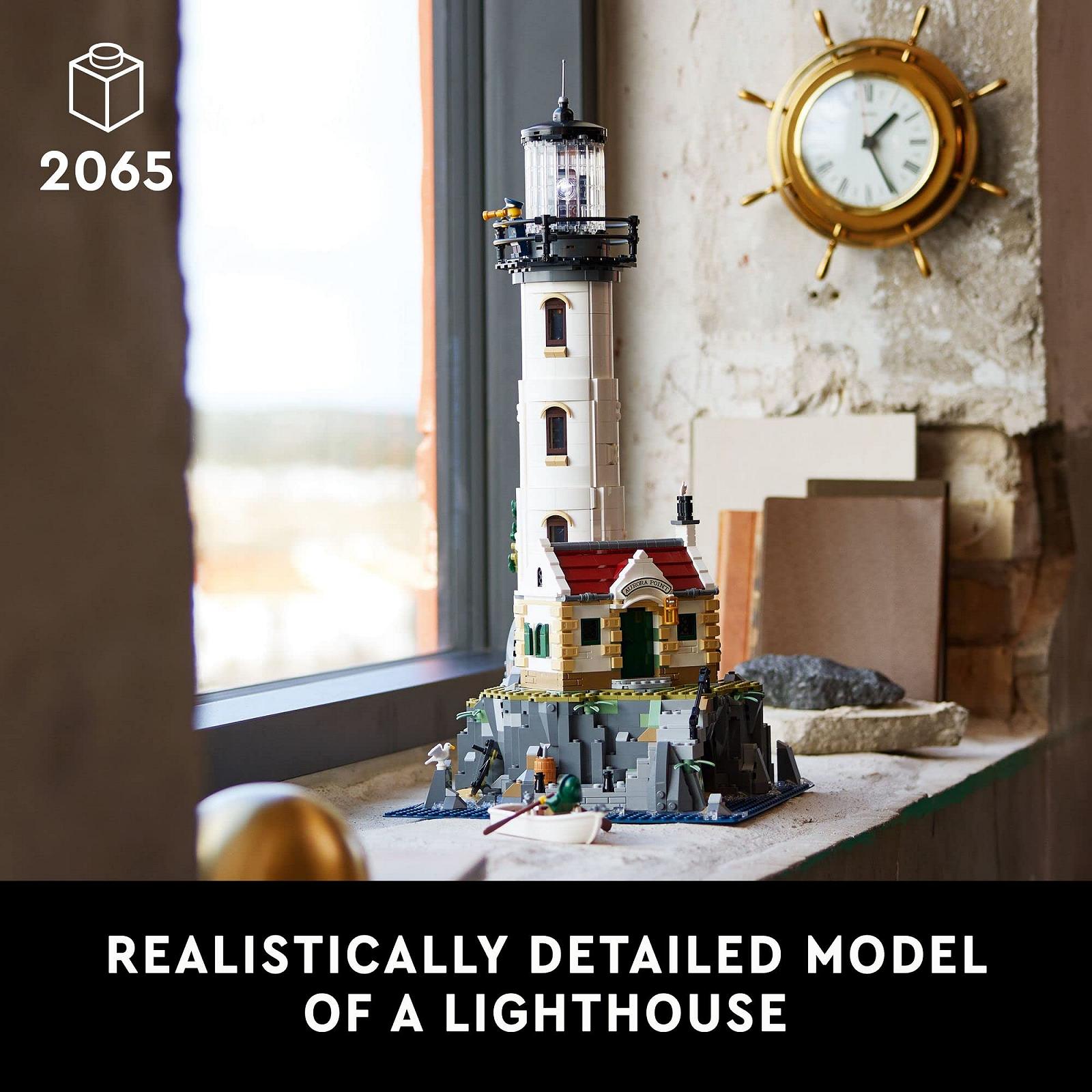 Набір LEGO Ideas Motorized Lighthouse 21335, фото №3