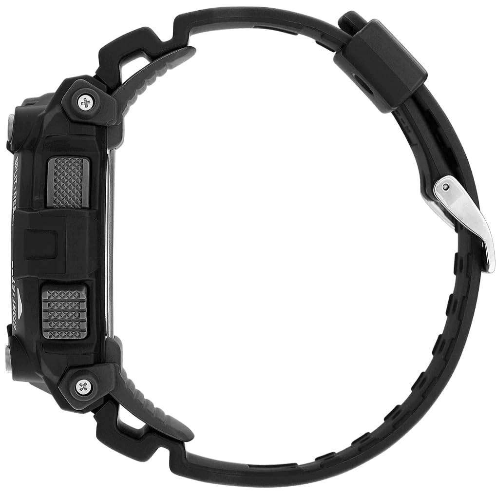 Чоловічий годинник Casio G-Shock GW-7900-1ER Кварцовий з сірим циферблатом цифровий дисплей чорний ремінець з смоли, фото №2