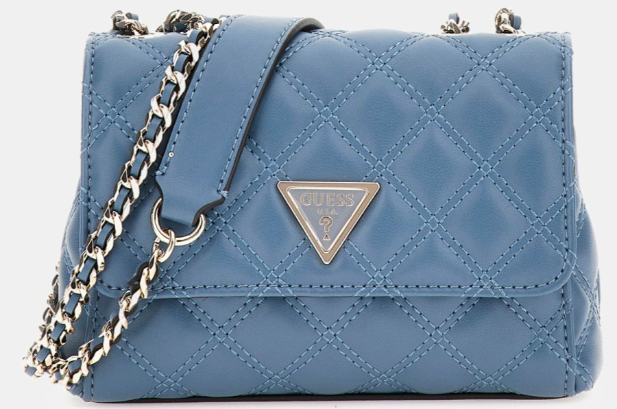 Сумка GUESS Giully Mini 2 Compartment Convertible Flap XS Slate, фото №1