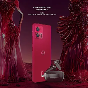 Смартфон Motorola Edge 30 Fusion Holiday Edition 5G 128 GB 16.6 см (6.55") Android 12 Dual SIM Red synthetic.ua - Фото 1
