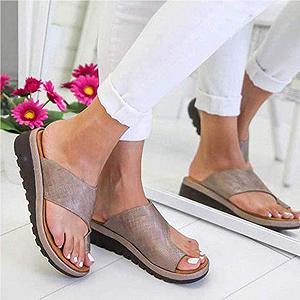 Удобные сандалии-платформа для женщин synthetic.ua - Фото 1