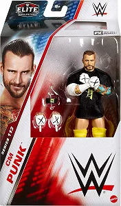Фігурка Mattel WWE Elite Series #113 CM Punk 15 см JCH87 багатоколірна synthetic.ua - Фото 1