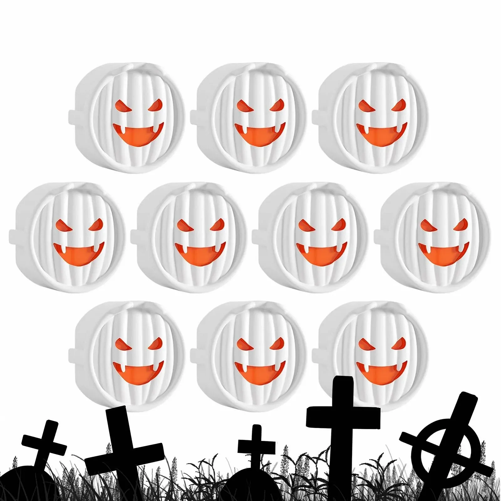Заглушка для розеток Ghost Smile Силиконовая Упаковка 10 шт., фото №8