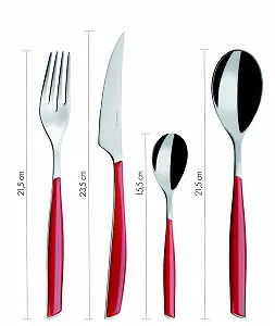 Набір столових приборів Bugatti Glamour GLCV-021G50 (24 предмети) synthetic.ua - Фото 1