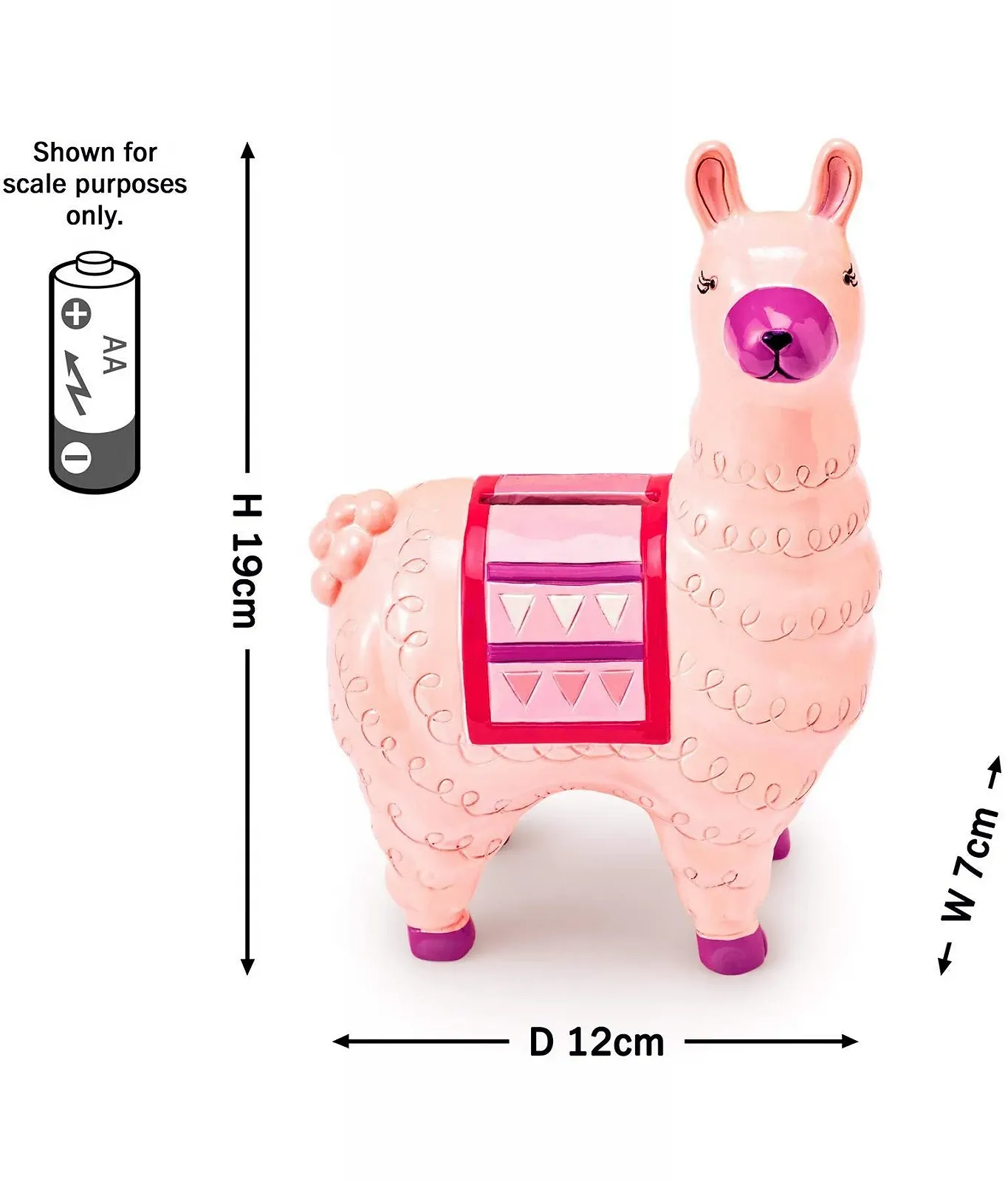 Скарбничка Mousehouse Gifts Llama with Blanket, фото №2