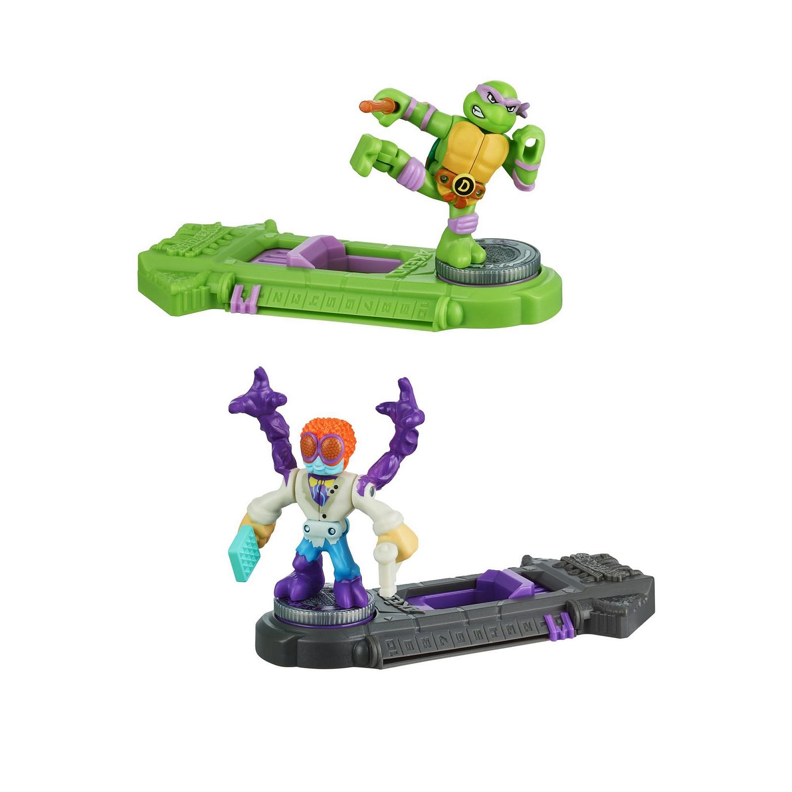 Міні Бойовий Набір Akedo Legends of Teenage Mutant Ninja Turtles Донателло проти Бакстера Стокмана, фото №2