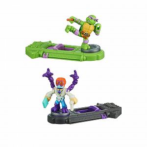 Міні Бойовий Набір Akedo Legends of Teenage Mutant Ninja Turtles Донателло проти Бакстера Стокмана synthetic.ua - Фото 1