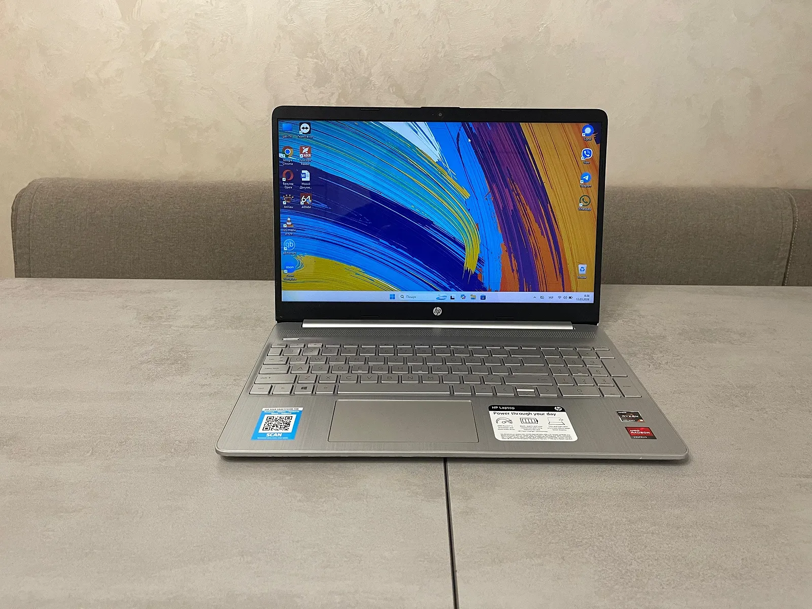 Ноутбук HP Pavilion 15-ef2048nr, 15,6", Ryzen 5 5500U, 16GB, 256GB SSD, фото №1