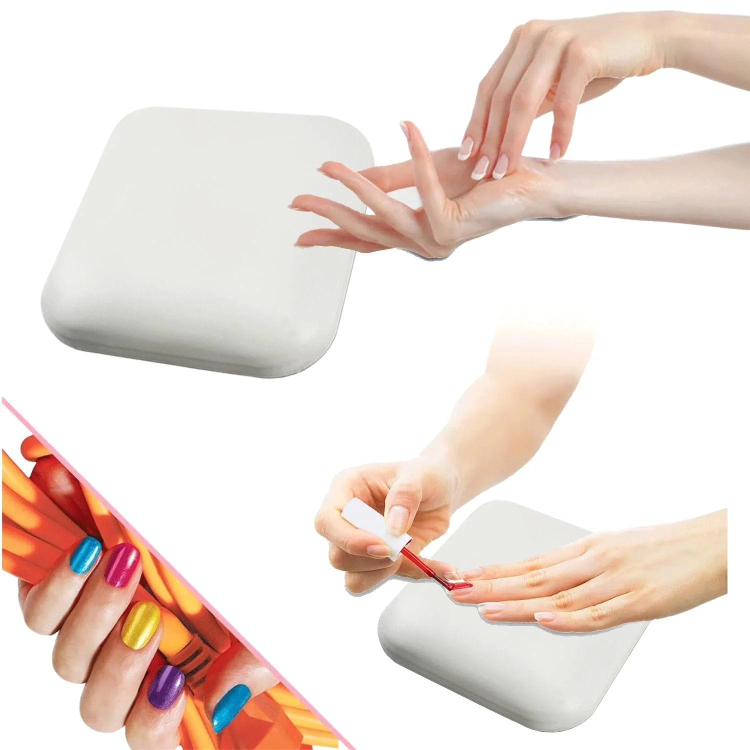 Подставка для рук Маникюрная Подушка для локтей Нескользящая, фото №4
