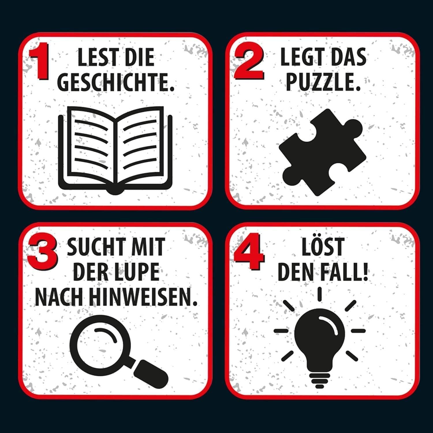 Пазл Kosmos Die drei ??? Kids Crime Puzzle, фото №6 Пазл Kosmos Die drei ??? Kids Crime Puzzle, фото №6