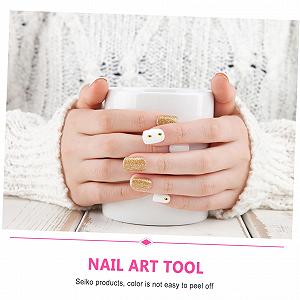 Декоративные украшения для ногтей Mikinona, разноцветные металлические бусины для уникального маникюра, блестящие украшения для дома и профессионального использования synthetic.ua - Фото 1