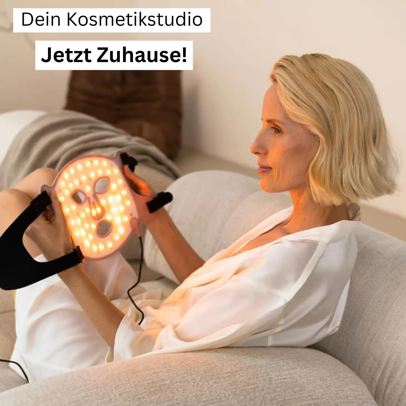 LED Маска Rosental Organics для лица – профессиональная световая терапия для замедления старения, фото №4