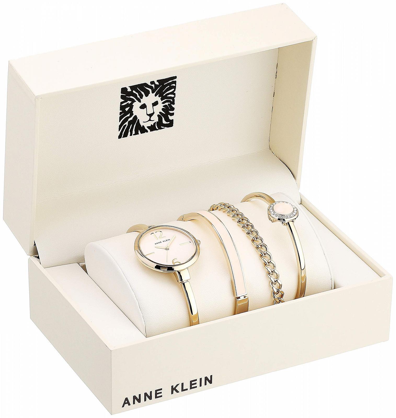 Женские часы Anne Klein AK/3290LPST Золотой/Розовый, фото №2