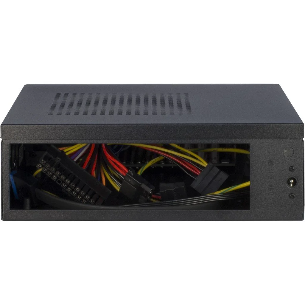 Корпус Inter-Tech JX-500 / Без БЖ / Mini-ITX / USB 3.0 / VESA-mount / Чорний, фото №5 Корпус Inter-Tech JX-500 / Без БЖ / Mini-ITX / USB 3.0 / VESA-mount / Чорний, фото №5