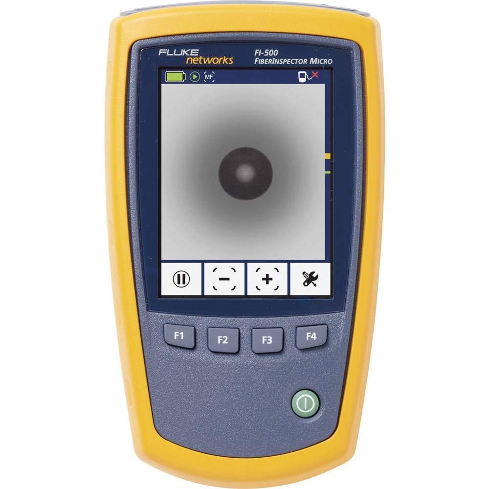 Камера для инспекции волокон Fluke Networks FI-525 FiberInspector с подсветкой PortBright и NFC Комплектный кейс для чистки торцевой поверхности волокна, фото №4