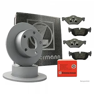 Тормозной диск ZIMMERMANN COAT Z 150.3484.20 задняя ось - Фото 1