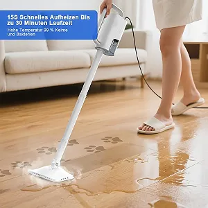 Вертикальний пароочисник Upright Steam Cleaner 15 s 350 ml Handheld ціна на synthetic.ua - Фото 1 Вертикальний пароочисник Upright Steam Cleaner 15 s 350 ml Handheld synthetic.ua - Фото 1