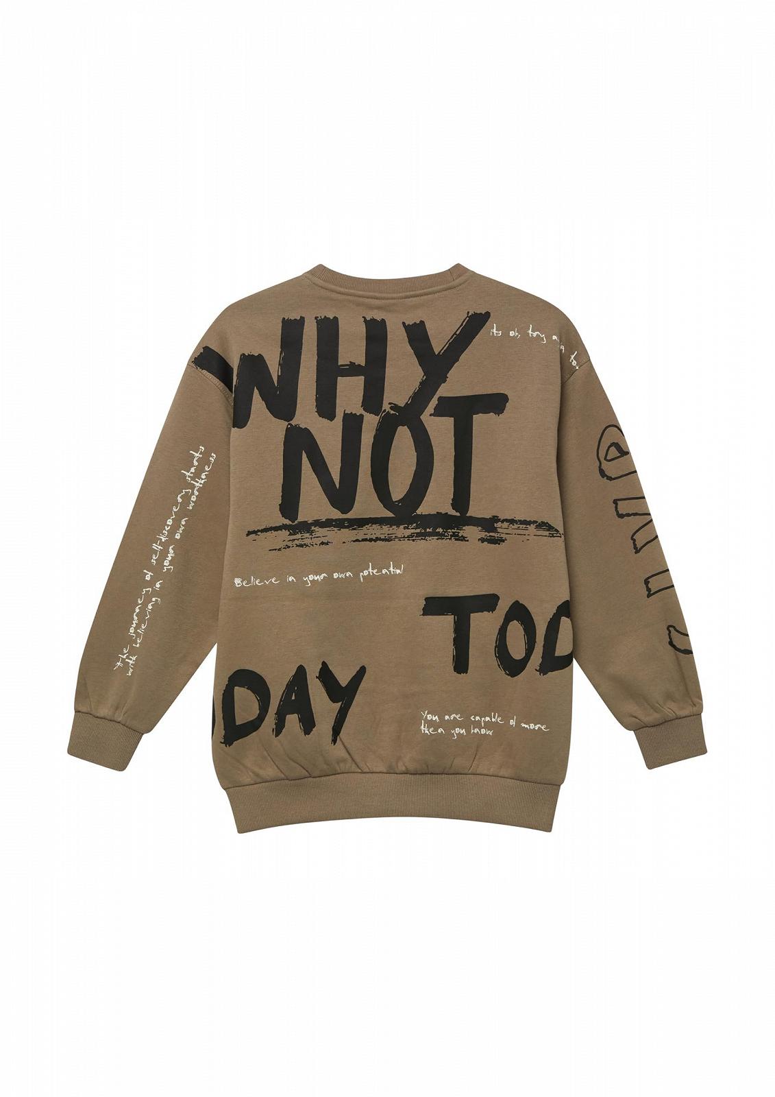 Свитшот s.Oliver Oversized с принтом по всей поверхности, фото №2