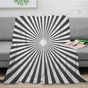 Покривало VFKLZCNYR Геометричні візерунки 3D-друк Фланель фліс 100 x 130 см synthetic.ua - Фото 1