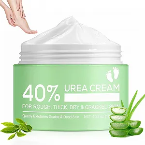 Крем для ног Urea Cream 40% против мозолей алоэ вера масло чайного дерева - Фото 1