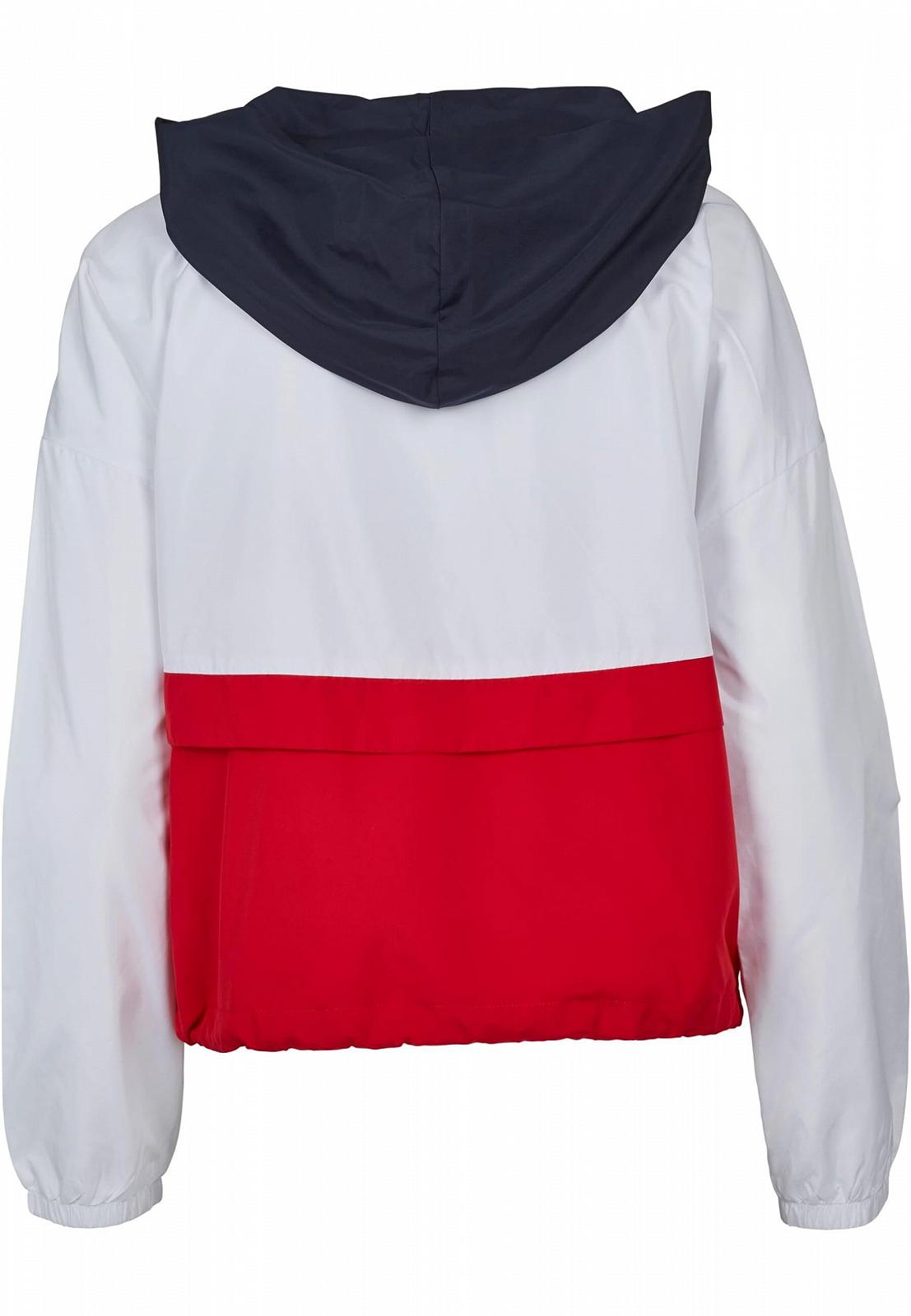 Куртка переходная Urban Classics Женская 3-х цветная Oversize ветровка, Легкая уличная куртка, Цветной блок, фото №3
