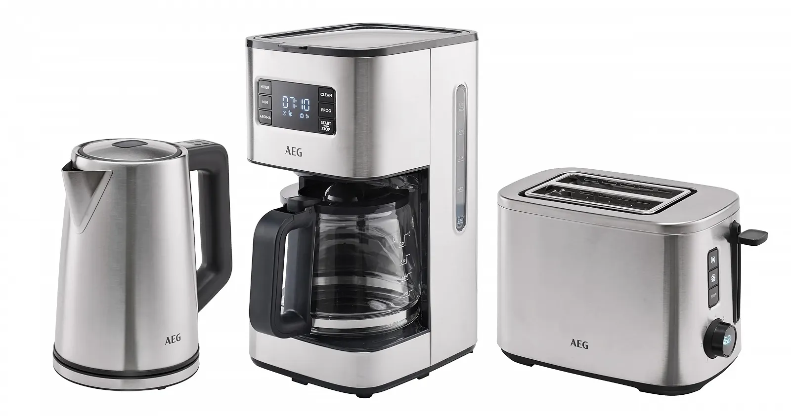 Тостер AEG Deli 5 T5-1-4ST, 7 налаштувань, таймер зворотного відліку, кнопки Стоп, Розморозка, Підігрів, автоматичне центрування, корпус Cool Touch, широкі слоти, піддон для крихт, нержавіюча сталь, фото №11 Тостер AEG Deli 5 T5-1-4ST, 7 налаштувань, таймер зворотного відліку, кнопки Стоп, Розморозка, Підігрів, автоматичне центрування, корпус Cool Touch, широкі слоти, піддон для крихт, нержавіюча сталь, фото №11