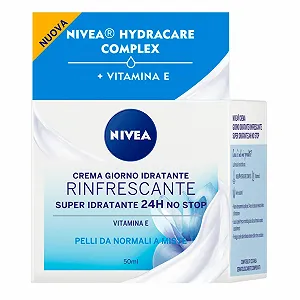 Денний крем NIVEA освіжаючий суперзволожуючий веганський для нормальної та комбінованої шкіри 2х50 мл synthetic.ua - Фото 1