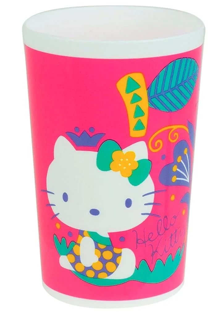 Набор детской посуды FUN HOUSE Hello Kitty Тарелка 22 см, глубокая тарелка/миска 16 см и стакан 220 мл, розовый, фото №4 Набор детской посуды FUN HOUSE Hello Kitty Тарелка 22 см, глубокая тарелка/миска 16 см и стакан 220 мл, розовый, фото №4