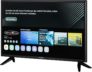 Телевізор 24" REFLEXION LED24IBT / Full HD / 60 Гц / LCD / Smart TV / Wi-Fi / Bluetooth / T2 synthetic.ua - Фото 1