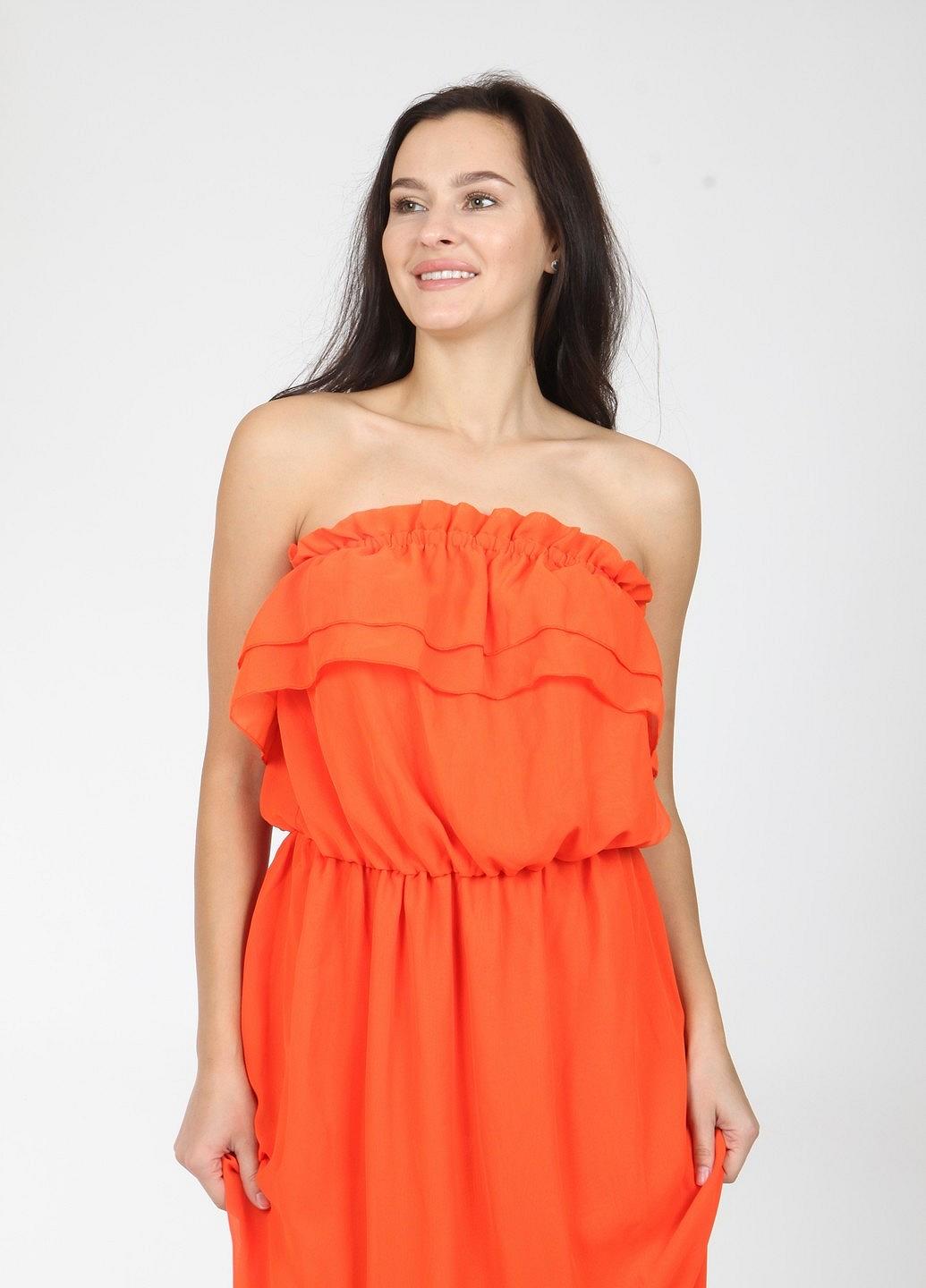 Платье MOZAH S Оранжевый (ND-926-1-Orange), фото №2