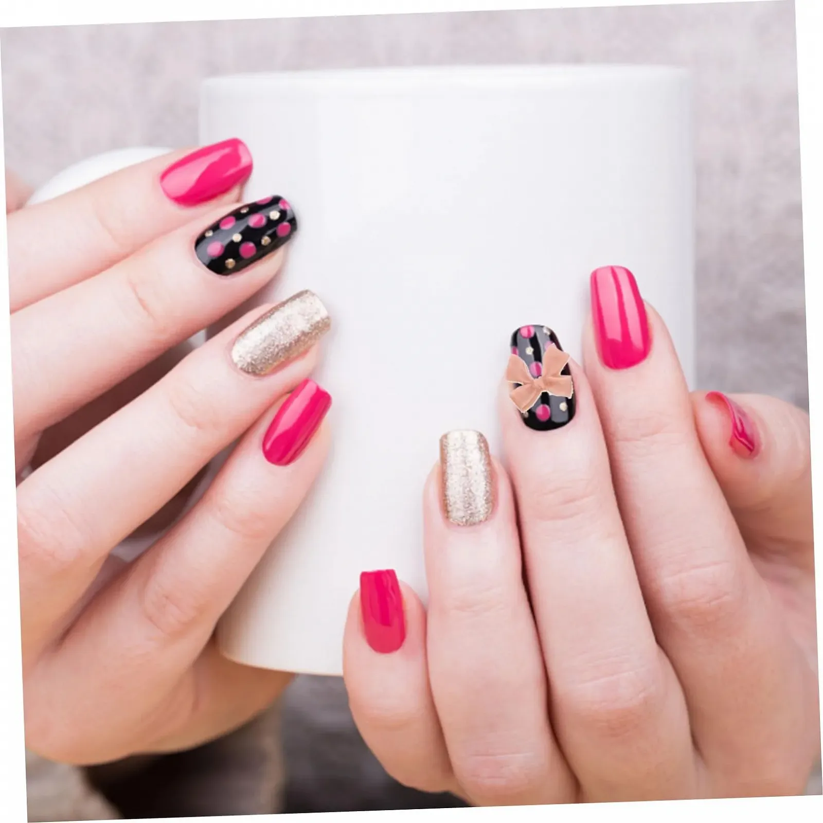 Украшения для ногтей Бантик Beavorty 3D, 3 шт, фото №9 Украшения для ногтей Бантик Beavorty 3D, 3 шт, фото №9