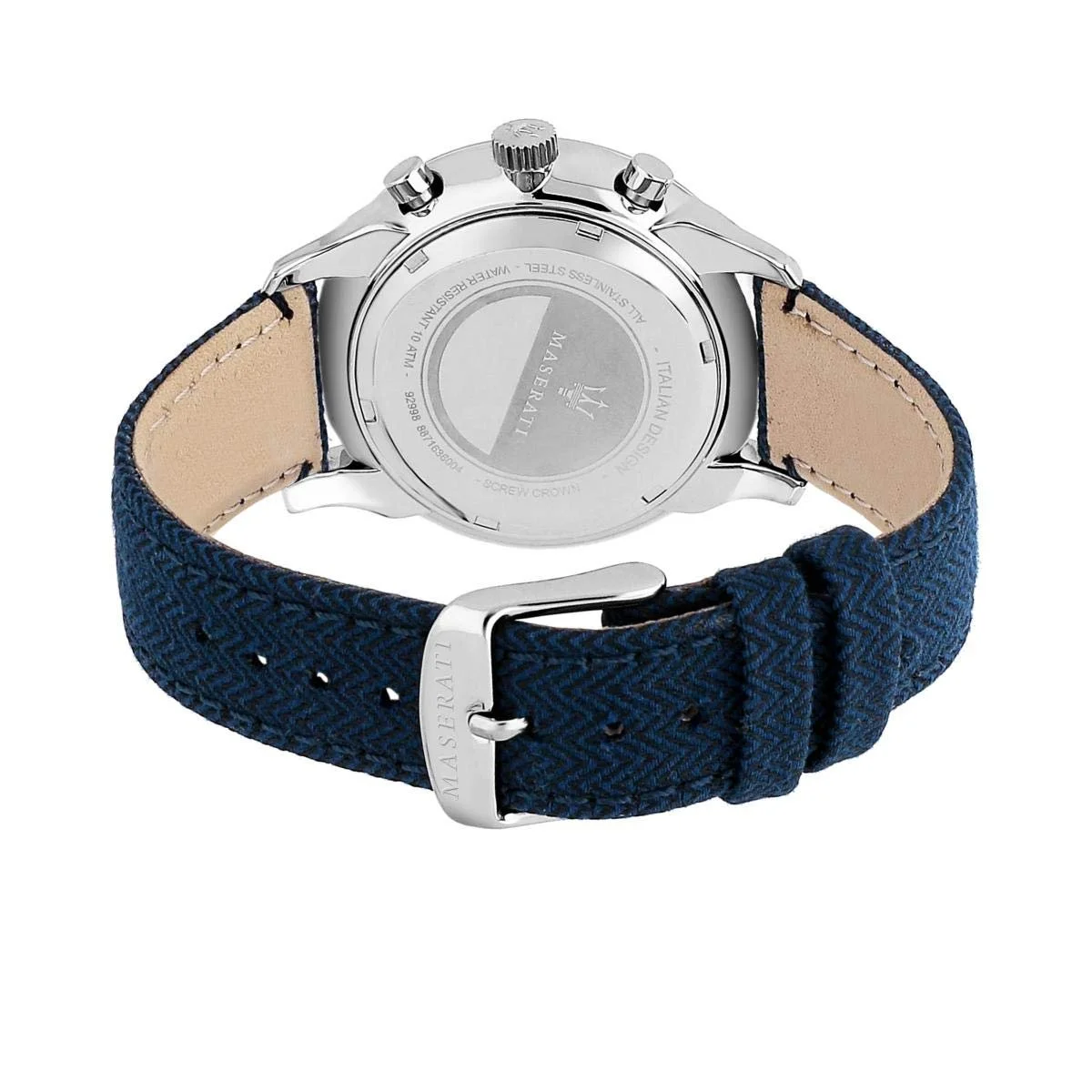 Мужские часы Gentleman Collection Кварцевый механизм с хронографом Синий кожаный ремешок R8871636004, фото №3 Мужские часы Gentleman Collection Кварцевый механизм с хронографом Синий кожаный ремешок R8871636004, фото №3