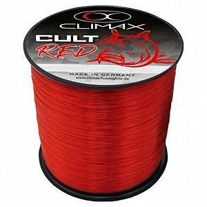 Ліска Cult Carpline red 0.30 7 kg красная 1/4 lbs 1200m Climax - Фото 1
