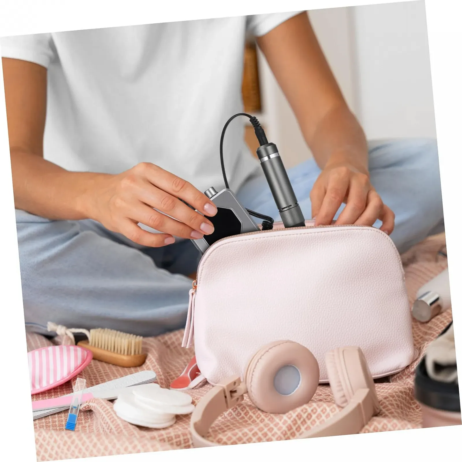 Электрическая машинка для ногтей Beaupretty для полировки и обрезки Портативная для дома и салона, фото №8 Электрическая машинка для ногтей Beaupretty для полировки и обрезки Портативная для дома и салона, фото №8