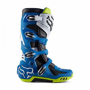 Мотокрос ботинки Fox Motion MX Enduro, синій/жовтий synthetic.ua - Фото 1