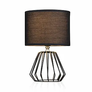 Настільна лампа Pauleen Shiny 20 W E14 230 V метал/тканина synthetic.ua - Фото 1