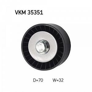 Обвідний/напрямний ролик поліклинового ременя SKF VKM 35351 для OPEL VAUXHALL, центр synthetic.ua - Фото 1