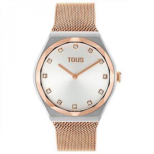 Годинник TOUS Karat Round Mesh 3000139900 Сталь, рожевий, Класичний - Фото 1