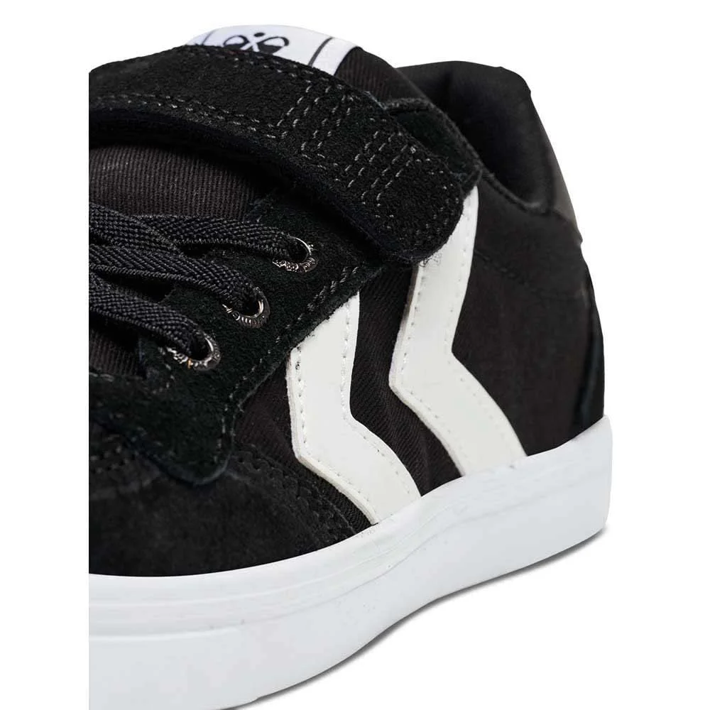 Кеды Hummel Slimmer Stadil Low JR Детские унисекс кеды с застежкой. Прочная парусиновая и замшевая обувь. Удобная посадка, фото №8