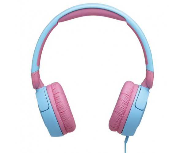 Навушники JBL JR 310 Blue/Pink 3.5 мм мікрофон динаміки 32 1 м дитячі JBLJR310BLU, фото №2