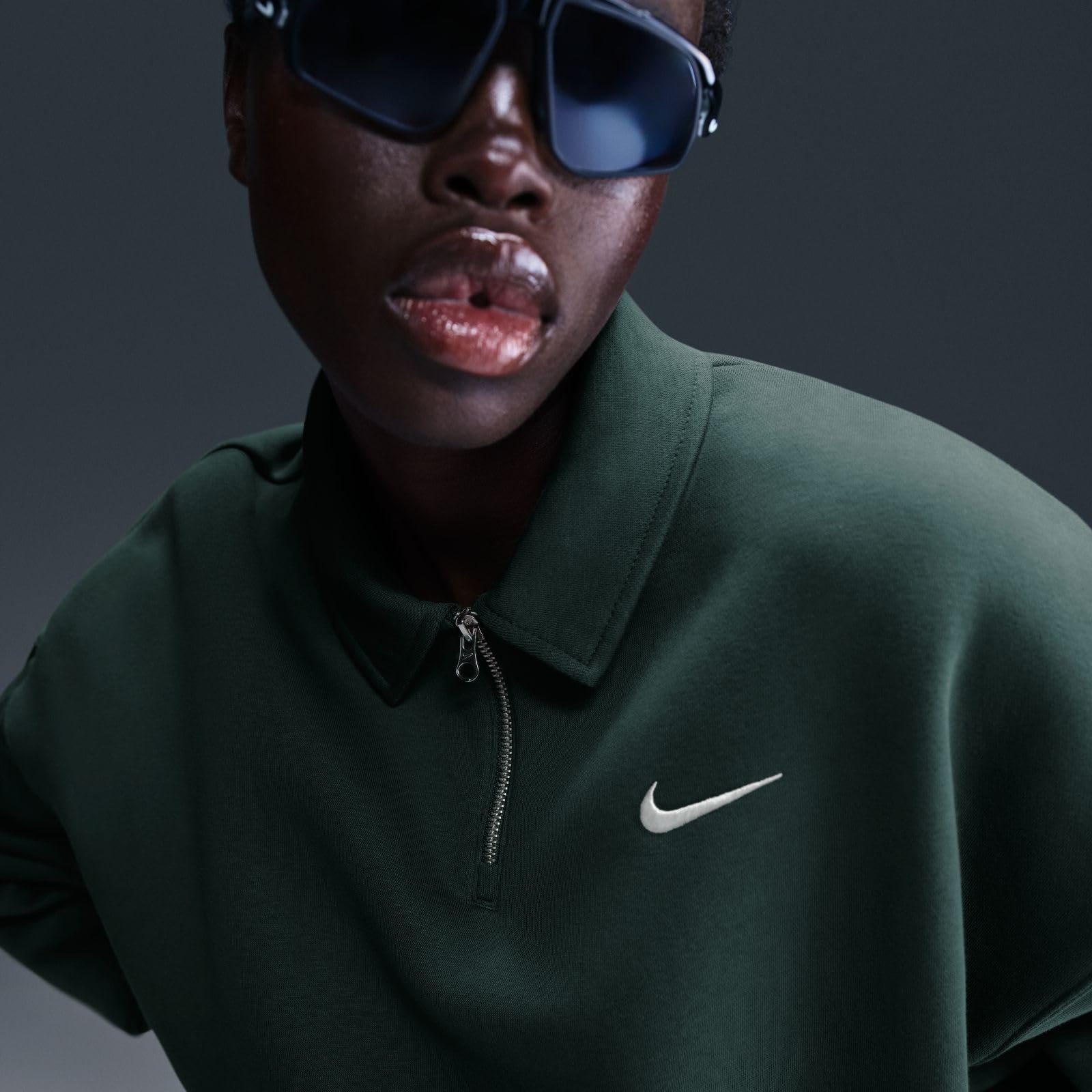 Поло Nike Sportswear Phoenix Fleece Свободного кроя Женская, фото №6