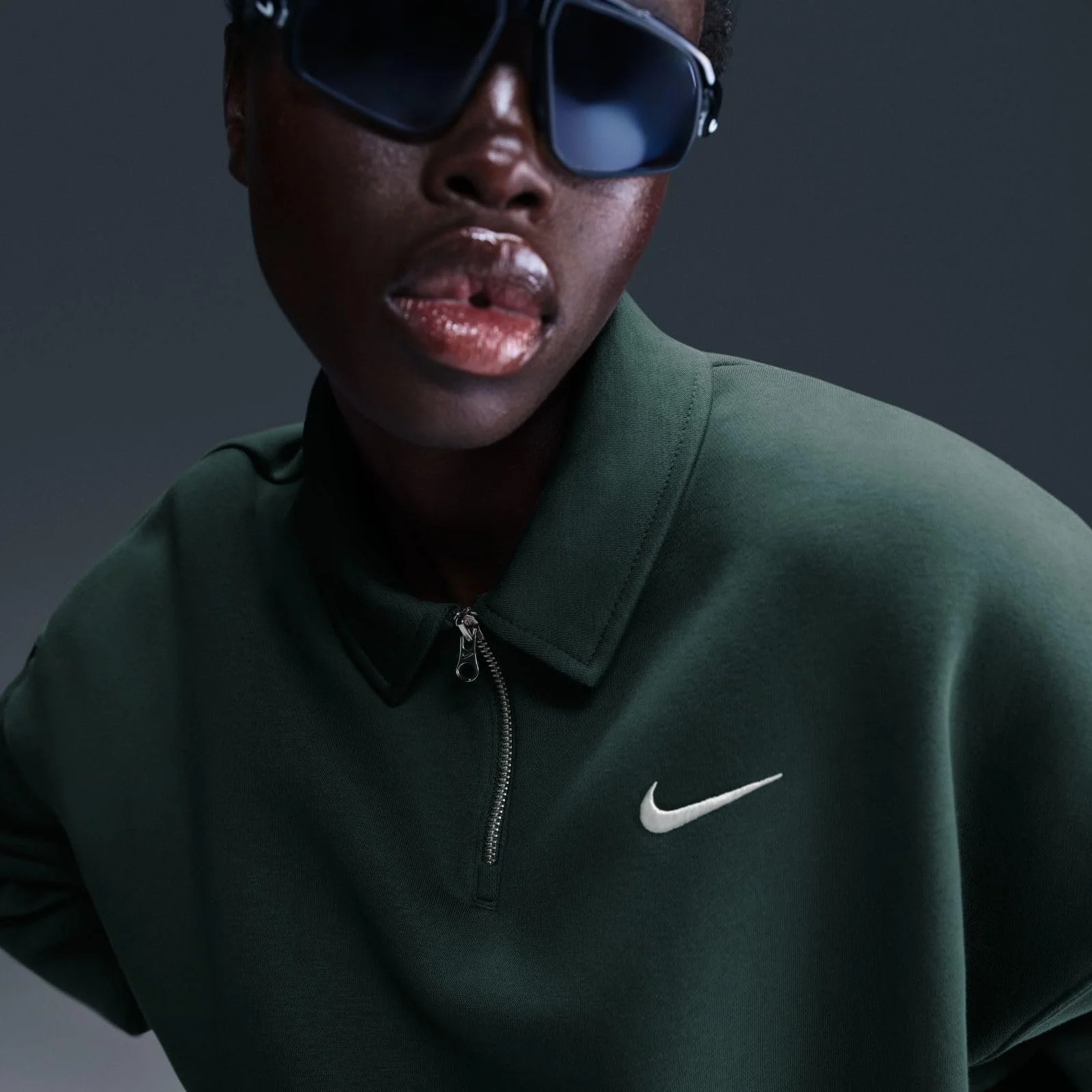 Поло Nike Sportswear Phoenix Fleece Свободного кроя Женская, фото №6