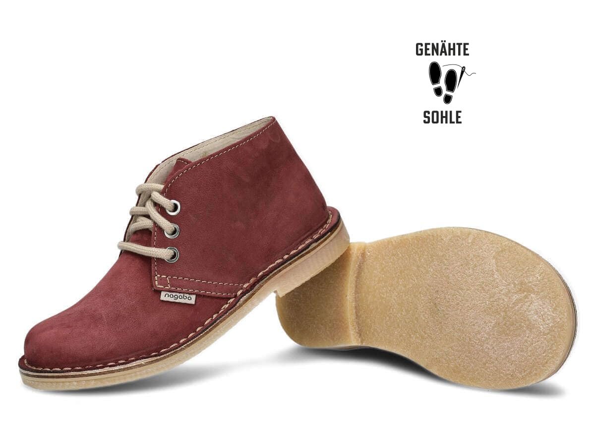 Мужские ботинки Nagaba Кожаные на шнуровке, фото №5