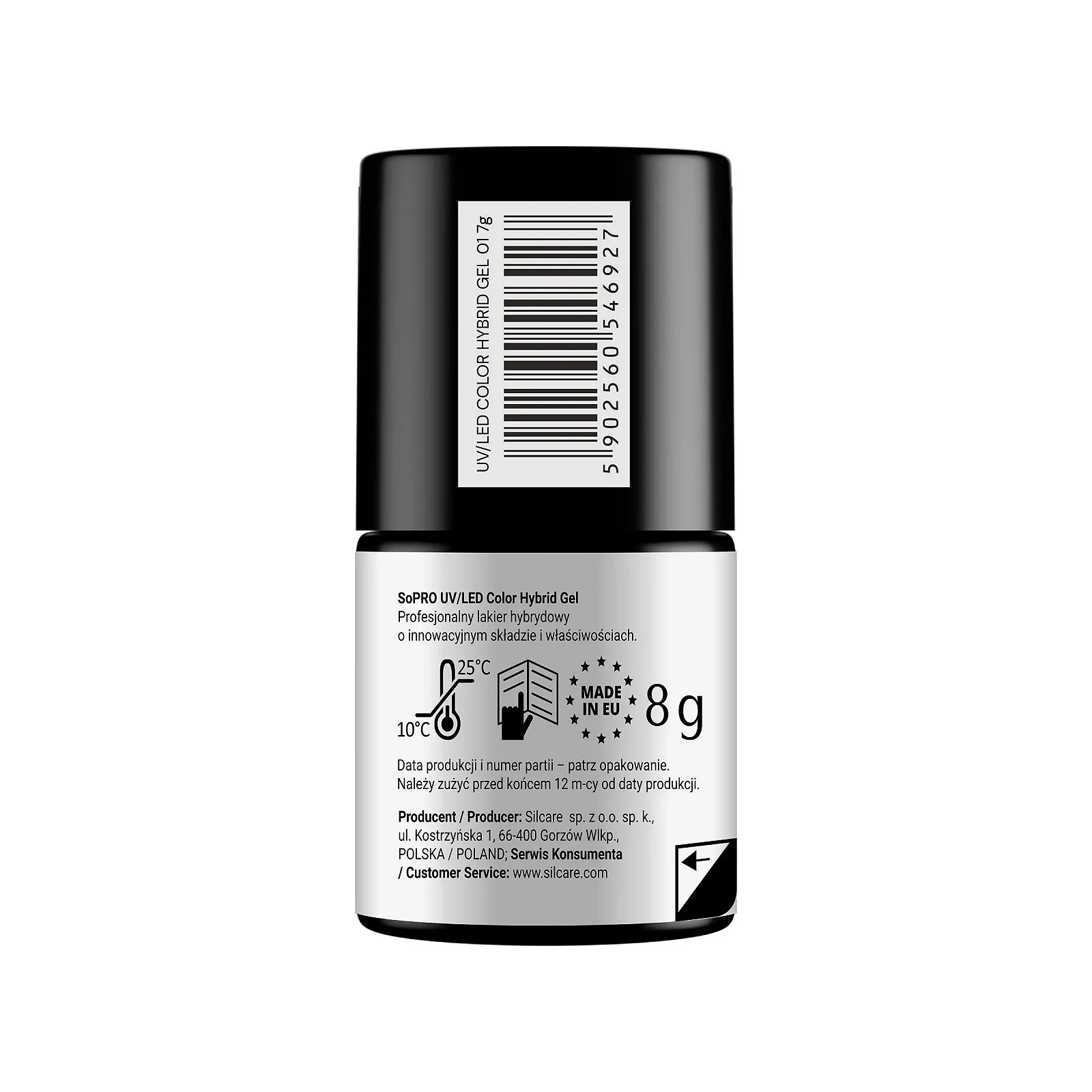 Гель-лак SoPRO Colour Hybrid Gel x 10 7 г, фото №2 Гель-лак SoPRO Colour Hybrid Gel x 10 7 г, фото №2