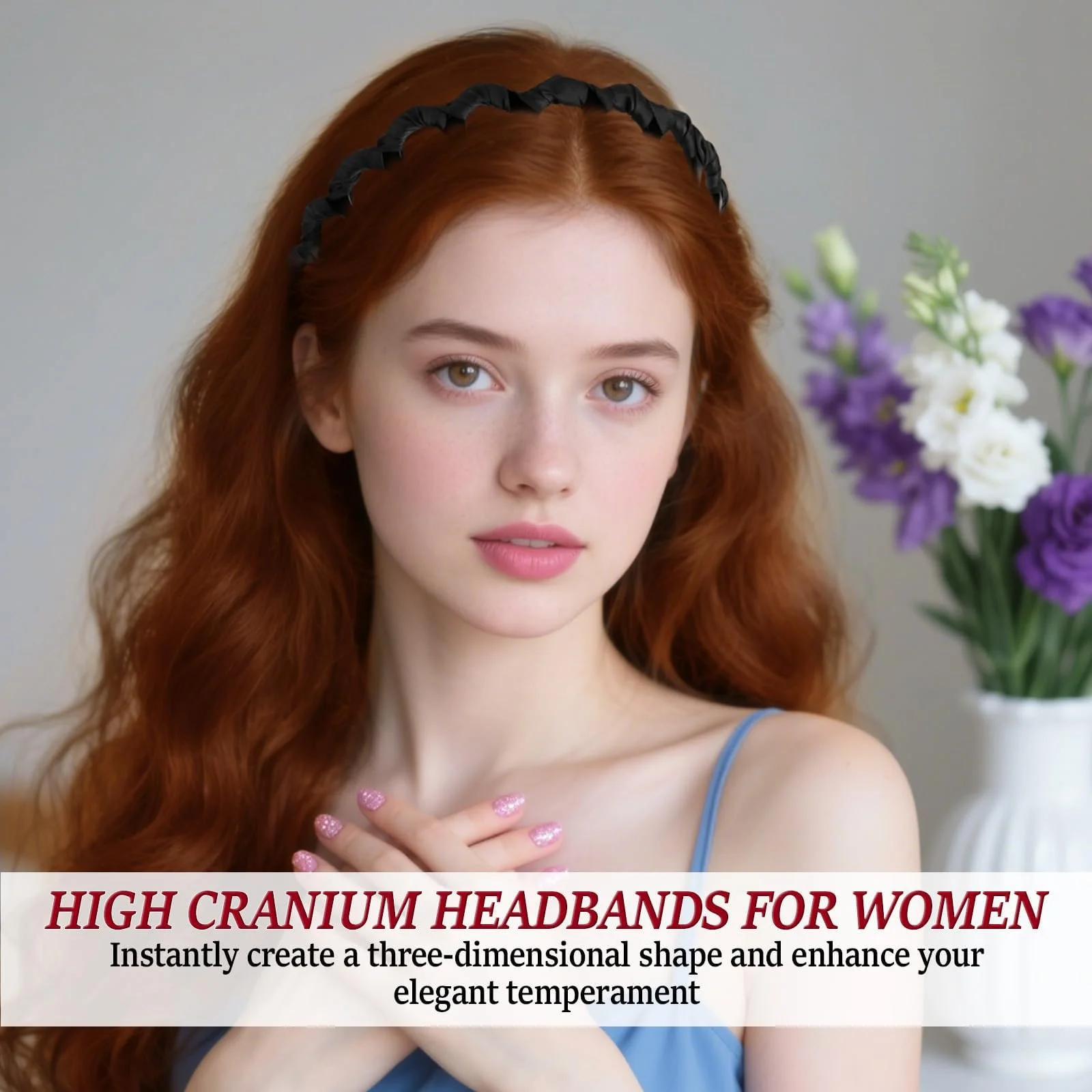 Жіночий обруч для волосся Zigzag, фото №5