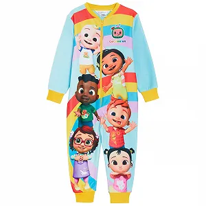 Дитячий комбінезон CoComelon, флісова піжама, блискавка, унісекс - Фото 1